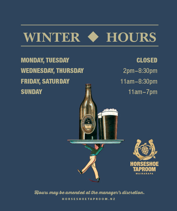 Horseshoe Taproom Hours